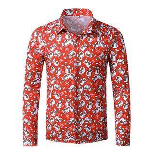 Xmas Print Shirt