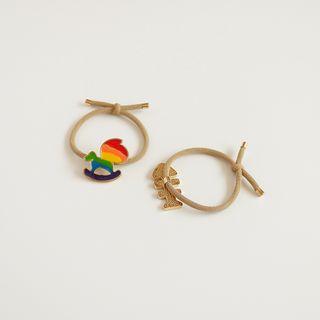 Rainbow-strip Hair Tie