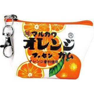 Snacks Pattern Series Coin Pouch (orange Gum Pattern) One Size