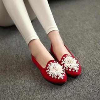 Rhinestone Loafers