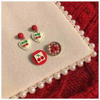 Cherry Alloy Dangle Earring (various Designs)