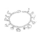 Fashion Personality Bracelet Silver - One Size