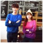 Couple Matching Gradient Pullover