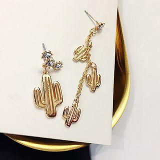 Cactus-accent Earrings