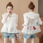 Butterfly Print Light Jacket