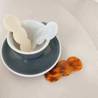 Faux-marble Hair Barrette