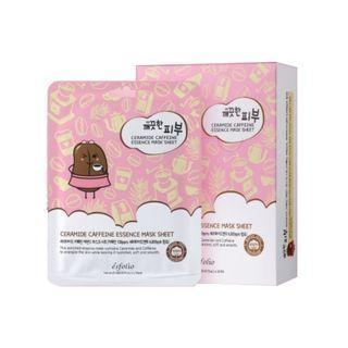 Esfolio - Pure Skin Essence Mask Sheet Set - 4 Types Ceramide Caffeine