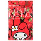 Sanrio - Narikiri Face Pack Facial Beauty Mask (my Melody) (strawberry) 2 Pcs