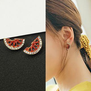 Watermelon Stud Earring