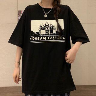 Castle Print T-shirt