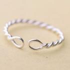922 Sterling Silver Twisted Ring