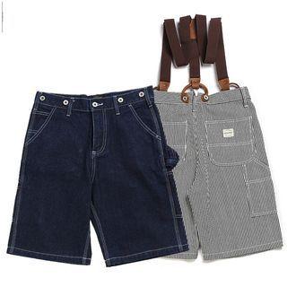 Slim Fit Shorts / Suspender