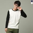 Contrast-trim T-shirt