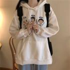 Three Angels Print Hoodie
