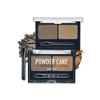 Aritaum - Idol Brow Powder Cake (2 Colors) #02 Ash Brown Duo