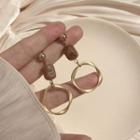 Circle Drop Earring / Clip-on Earring