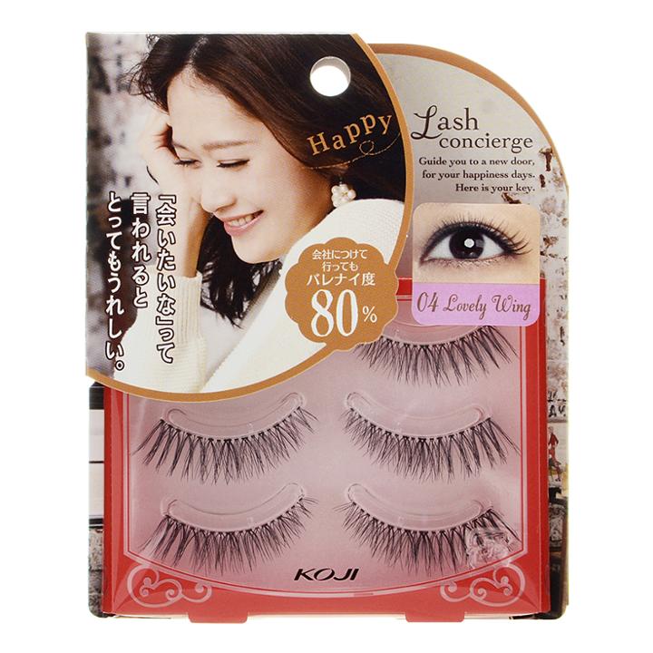 Koji - Lash Concierge Eyelash (#04 Lovely Wing) 3 Pairs