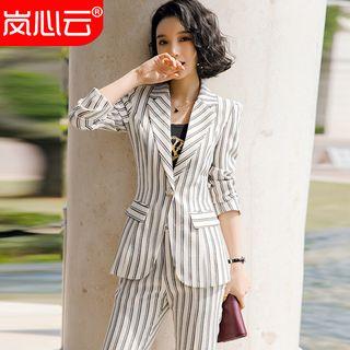Striped Blazer / Dress Pants
