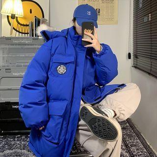 Applique Padding Cargo Jacket