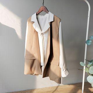 Plain Open Vest