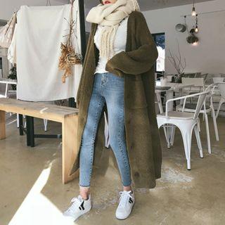 Button-down Maxi Cardigan