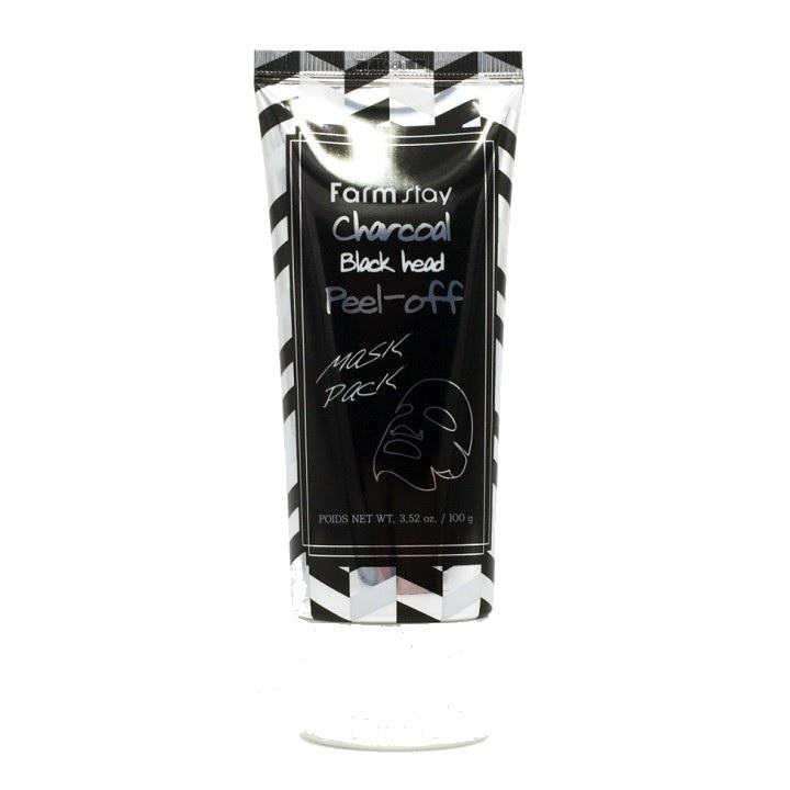 Farm Stay - Charcoal Black Head Peel Off Mask Pack 100g