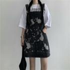 Tie-dyed Overall Dress