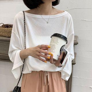 3/4 Sleeve Plain Top