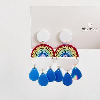 Rainbow Earring / Clip-on Earring