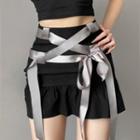 Ribbon A-line Skirt