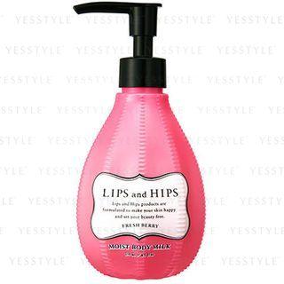 Lips And Hips - Moist Body Milk 250ml Fresh Berry Scent