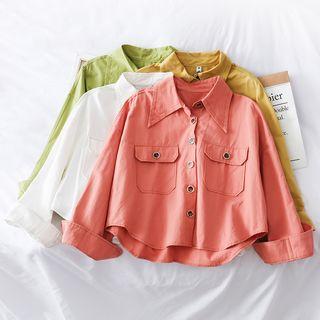 Loose-fit Asymmetric Shirt