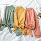 Front Knot Sweatshirt