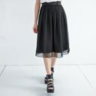 Chiffon Midi Skirt