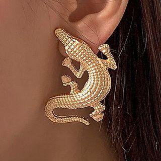 Crocodile Drop Earring