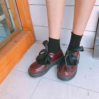 Bow Front Oxford Shoes