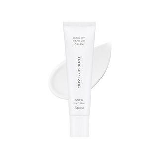 Apieu - Tone Up Pang Wake Up Tone Up Cream - 3 Colors Snow