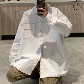 Long Sleeve Contrast Shirt