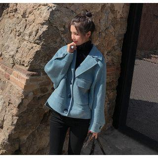 Cropped Woolen Jacket