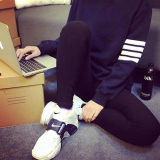 Striped Sleeve Sweatshirt