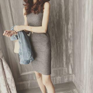 Ribbed Tank Dress
