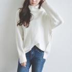 Turtleneck Sweater Milky White - One Size