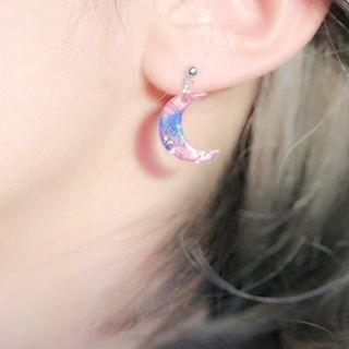 Non-matching Moon Earring