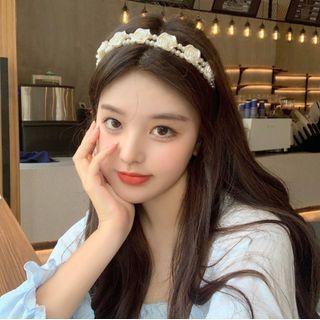 Rose Faux Pearl Headband (various Designs)