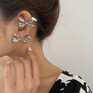 Bow Alloy Cuff Earring