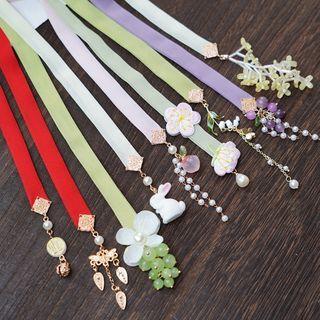 Vintage Alloy Chiffon Hair Tie (various Designs)