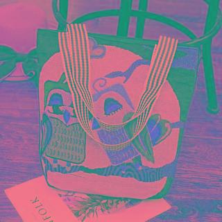 Owl Canvas Tote Bag
