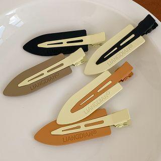 Set Of 3 / 5: Plastic & Alloy Hair Clip