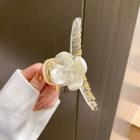Flower Hair Claw 1 Pc - Flower Hair Claw - Transparent - One Size