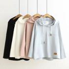 Plain Drawstring Hoodie